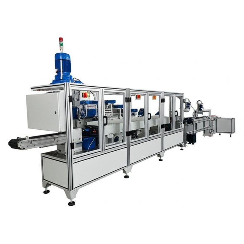 Electric Driven Automated Assembly Line with 1 1 1 5 Mdo Ratio and ...