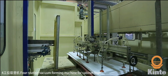 Многофункциональная 4-станционная термоформационная машина