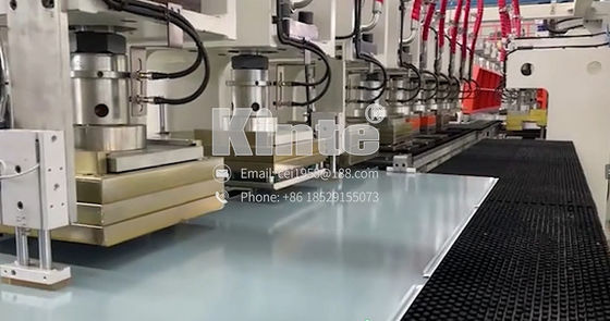 Freezer U shell forming line (Lini pembentuk cangkang)