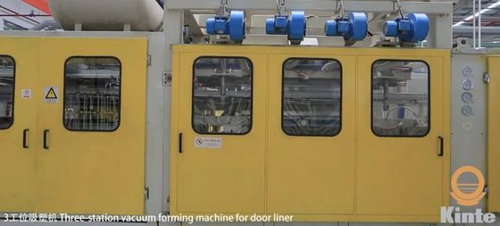 El refrigerador automatizó la cadena de producción/la planta de fabricación de la puerta del congelador equipo