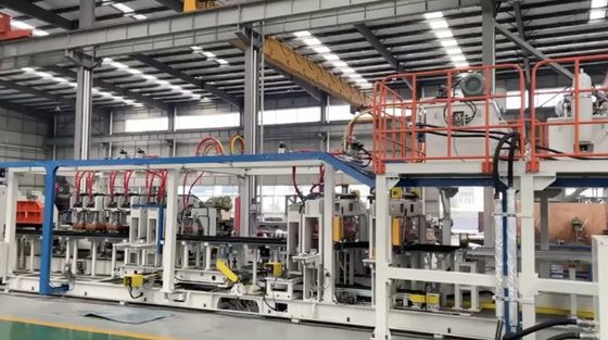 Chapa de Shell de puerta de gabinete de la eficacia que forma la línea velocidad controlada por la variación de la frecuencia